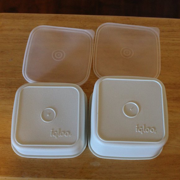 Vintage Igloo Sandwich and Salad containers - Picture 4 of 4